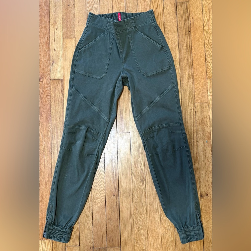 SPANX Olive Green Jogger Pants